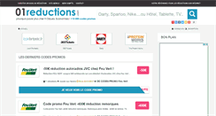 Desktop Screenshot of 01reductions.com