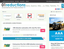 Tablet Screenshot of 01reductions.com